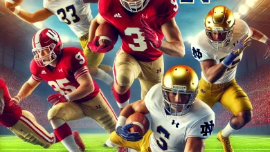 Indiana hoosiers football vs notre dame fighting irish football match player stats