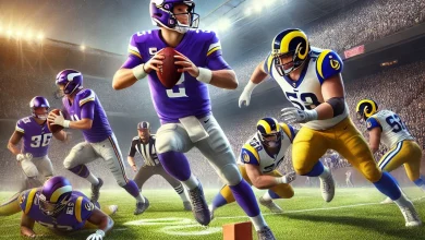 minnesota vikings vs los angeles rams match player stats