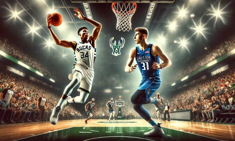 milwaukee bucks vs dallas mavericks match player stats